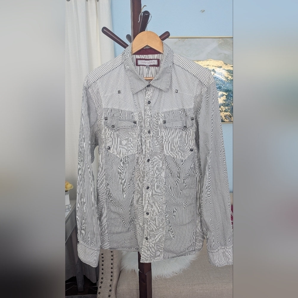 Crash and Burn Long Sleeve Shirt Men’s Size XXL